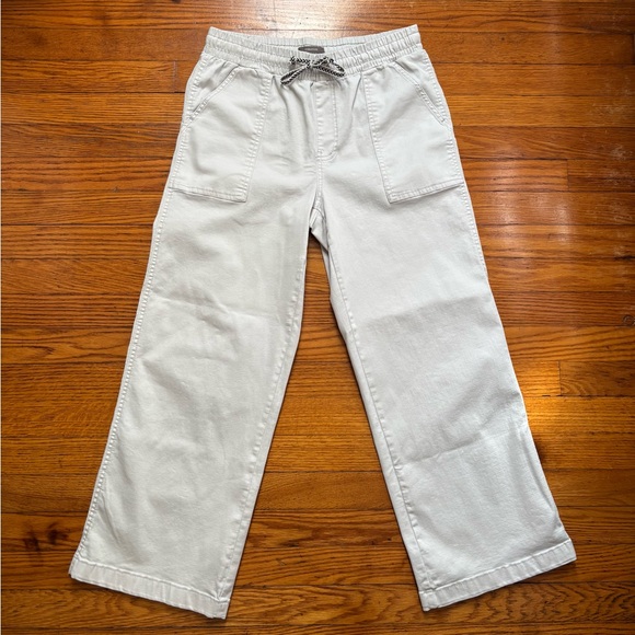 Maurices Gray Weekender High Rise Wide Leg Pants - Picture 2 of 4